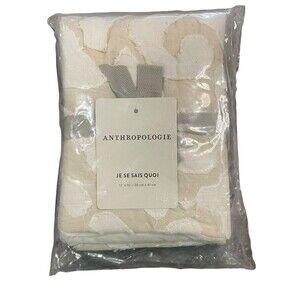 NEW Anthropologie Textured Toddler Sham Neutral Tan Je Ne Sais Quoi 12" x 16"
